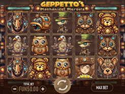 Geppettos Mechanical Marvels Slots